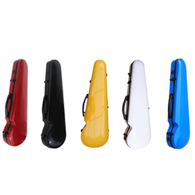 VIOLIN CASE バイオリンケース サイズ 4/4 楽器 管楽器 グラスファイバー製 軽量 堅牢 ケース クッション付き 3WAY リュック ショルダー 手提げ