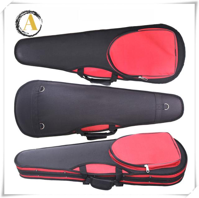 VIOLIN CASE バイオリンケース 楽器 管楽器 600Dオックスフォード 軽量 防撥水 ケース 三角型 3WAY リュック ショルダー 手提げ_2