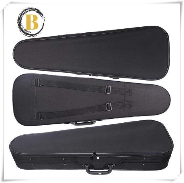 VIOLIN CASE バイオリンケース 楽器 管楽器 600Dオックスフォード 軽量 防撥水 ケース 三角型 3WAY リュック ショルダー 手提げ_3