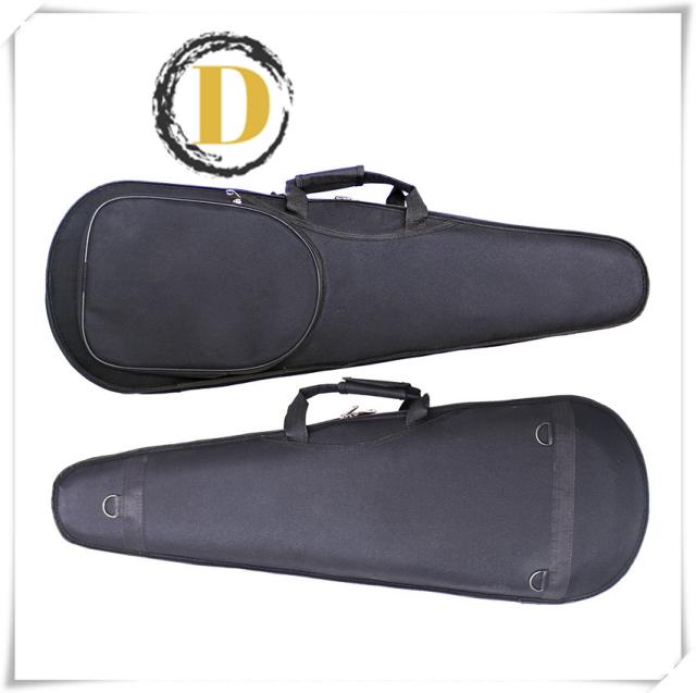 VIOLIN CASE バイオリンケース 楽器 管楽器 600Dオックスフォード 軽量 防撥水 ケース 三角型 3WAY リュック ショルダー 手提げ_5
