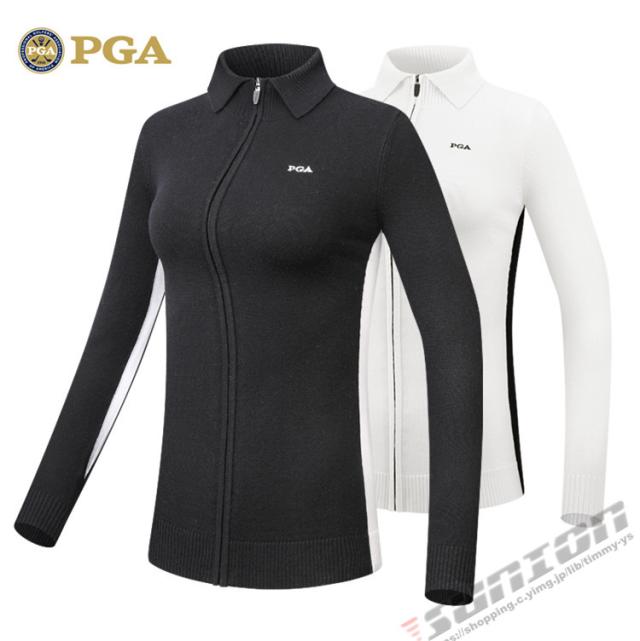 ゴルフ GOLF ウールセーター 秋 冬  レディース コート ゴルフウェア ニットセーター 防寒 暖かい  プレゼント ギフト
