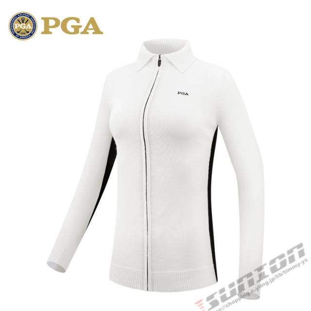 ゴルフ GOLF ウールセーター 秋 冬  レディース コート ゴルフウェア ニットセーター 防寒 暖かい  プレゼント ギフト_3