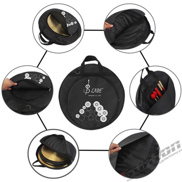 CYMBAL シンバル ソフトケース シンバルケース 楽器バッグ 防水性 軽量 ケース リュック ショルダー 手提げ アクセサリー_11