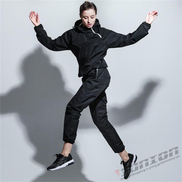 サウナスーツ レディース おしゃれ ダイエットスーツ 減量用 発汗 ダイエット ウェア ランニング ボクシング ウォーキング