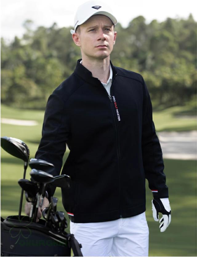 ゴルフ ゴルフウェア メンズ アウター ゴルフアウター コート ジャケット 長袖 春秋冬 防風 スポーツウェア 男性用_9