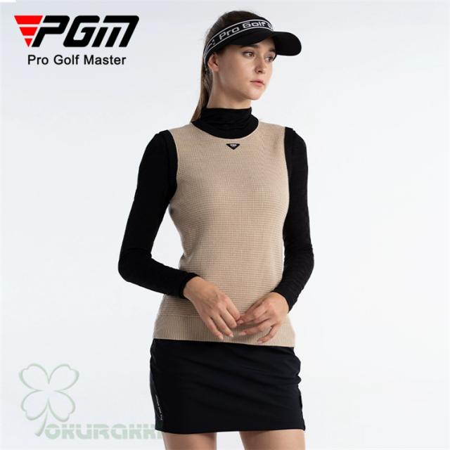 ゴルフ GOLF ウールセーター 秋 冬 レディース ベスト ゴルフウェア ニットセーター 防寒 暖かい プレゼント ギフト