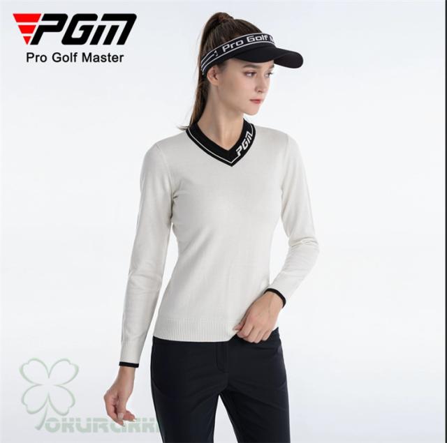 ゴルフ GOLF ウールセーター 秋 冬 レディース コート ゴルフウェア ニットセーター 防寒 暖かい プレゼント ギフト_7