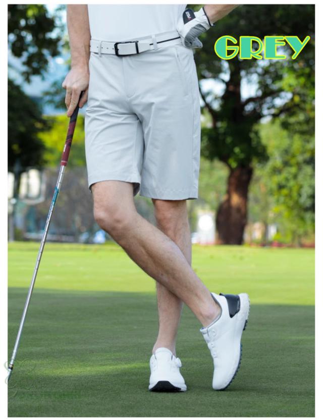 ゴルフウェア メンズ ショートパンツ ゴルフ 膝上 吸汗速乾 ストレッチ 短パン 快適 春夏 夏用 スポーツ_13