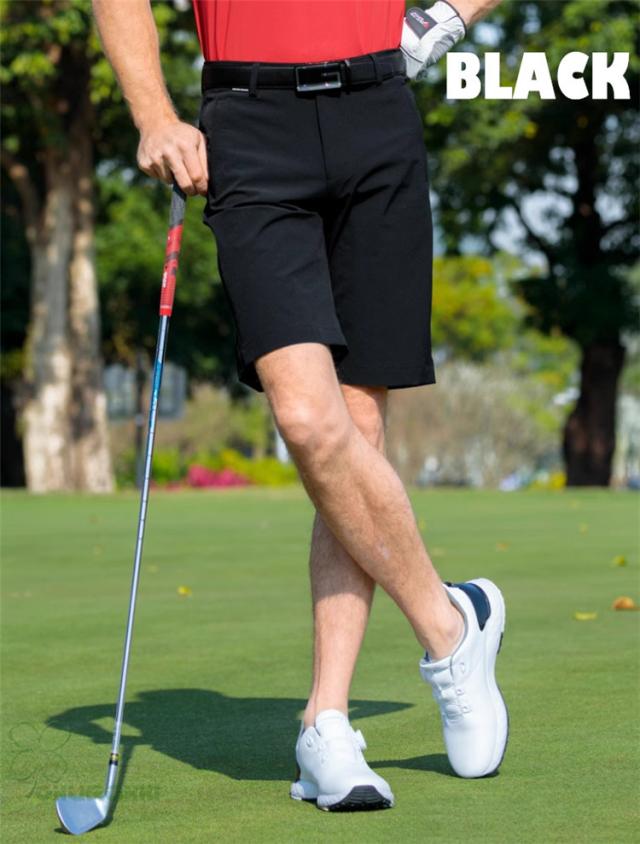 ゴルフウェア メンズ ショートパンツ ゴルフ 膝上 吸汗速乾 ストレッチ 短パン 快適 春夏 夏用 スポーツ_15