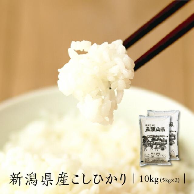 【特別セール】米 令和7年産 コシヒカリ 新潟産 5kg×2 10kg 五頭山系 美味しいお米 10キロ 送料無料 即日発送 こしひかり 新潟 新潟県産 昔ながらのもちもちご飯 おいしいお米 白米 ご飯 お米 こめ コメ 美味しい お米 おいしい 冷めても美味しい おにぎり お弁当