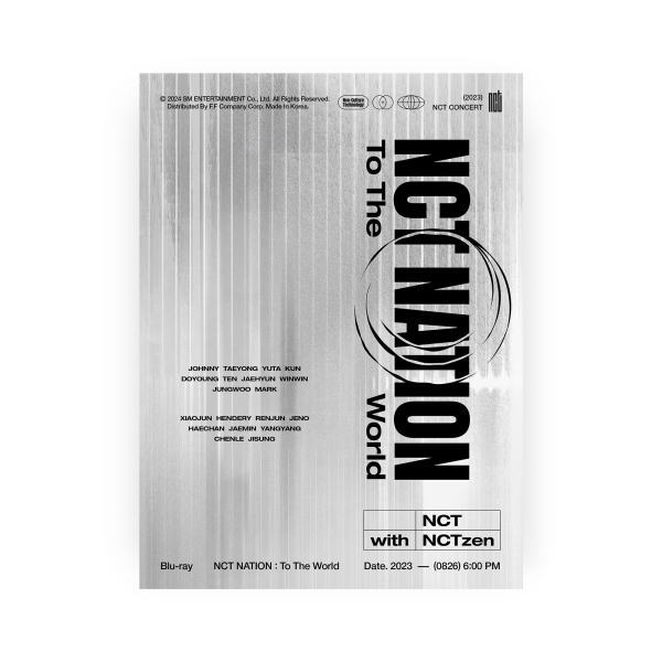 【オリコン加盟店】★Blu-ray盤★PHOTO BOOK★PHOTO TICKET ★FOLDED　POSTER★UNIT PHOTOCARD SET★10%OFF ■NCT 3Blu-ray【2023 NCT CONCERT - NCT NATION：To The World in INCHEON】24/7/31発売