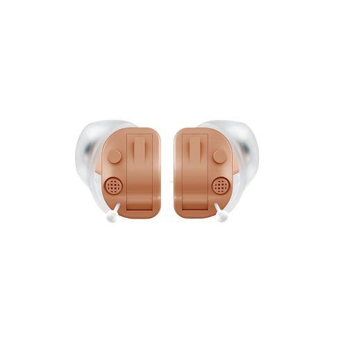 ☆音量調節リモコン付き！＆補聴器用電池1シートプレゼント（外付）■シバントス デジタル 補聴器【プロンプトクリック 両耳セット】小型 耳あな型 耳穴型 軽度 中等度 〜65dB 右耳 左耳 Prompt Click 父の日 母の日 敬老 ギフトオプチカル_7