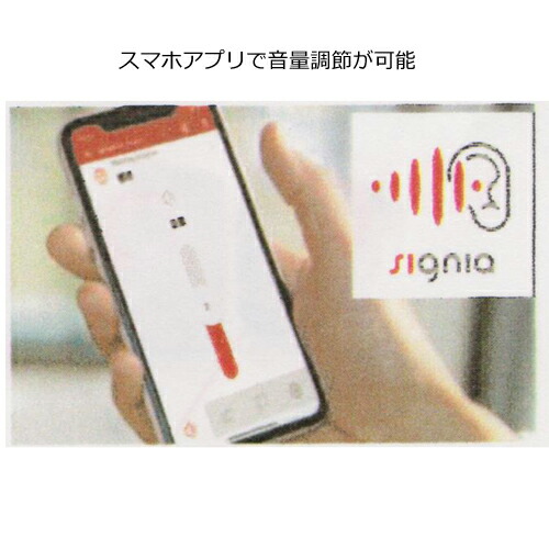 ☆音量調節リモコン付き！＆補聴器用電池1シートプレゼント（外付）■シバントス デジタル 補聴器【プロンプトクリック 両耳セット】小型 耳あな型 耳穴型 軽度 中等度 〜65dB 右耳 左耳 Prompt Click 父の日 母の日 敬老 ギフトオプチカル_6