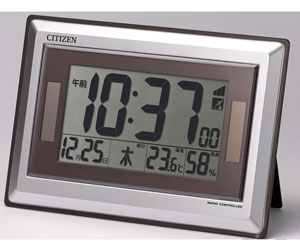 2025年6月以降入荷予定　CITIZEN[シチズン]【デジタル電波時計】掛置兼用　8RZ182-019._1