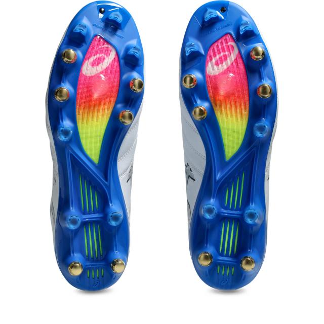 アシックス DS LIGHT X-FLY PRO 3 取り換え式スパイク サッカーシューズ サッカー スパイク シューズ 靴 くつ 中学校 高校 一般 大人 軽量 ぬかるんだ土 天然芝 1101a073-100_4