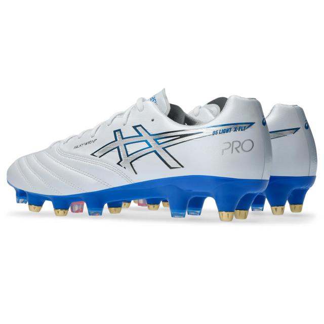 アシックス DS LIGHT X-FLY PRO 3 取り換え式スパイク サッカーシューズ サッカー スパイク シューズ 靴 くつ 中学校 高校 一般 大人 軽量 ぬかるんだ土 天然芝 1101a073-100_6