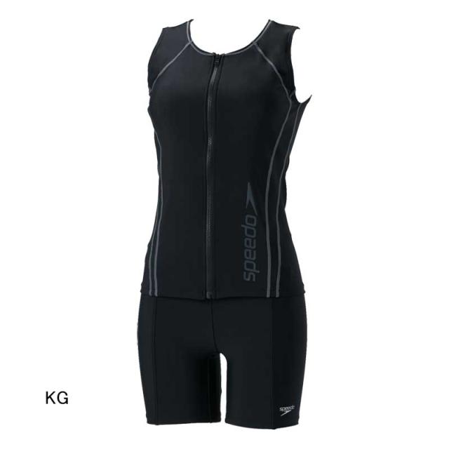 スピード(SPEEDO) 女性用 フィットネス水着 ウイメンズセパレーツ 水泳用品  sfw22315v_1
