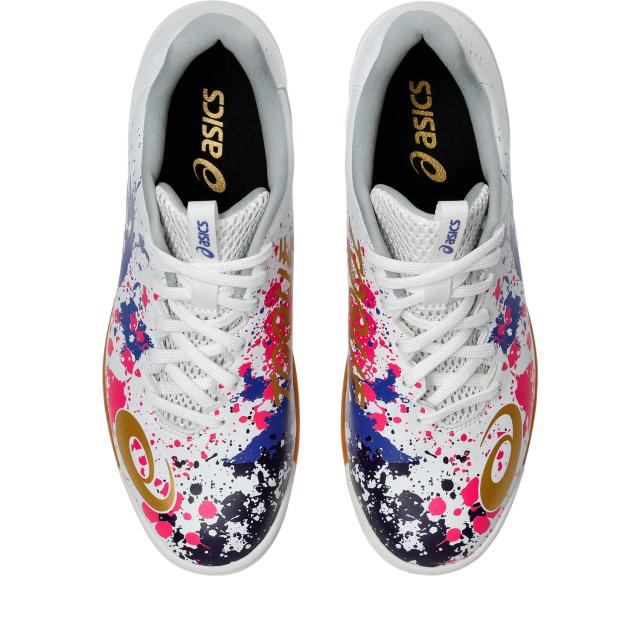 アシックス TOQUE 8 トッキ8 2025年秋冬 新色 フットサルシューズ 室内 インドアコート用 メンズ レディース asics 1113a044-101_3