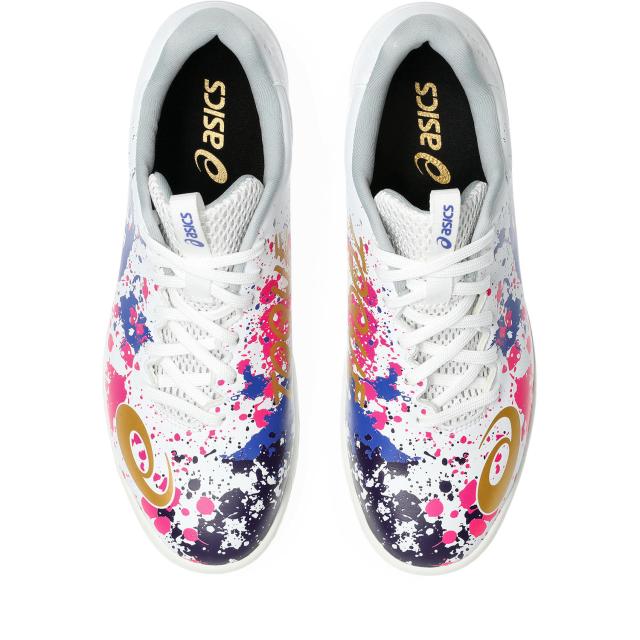 アシックス TOQUE 8 TF トッキ8 ターフ フットサルシューズ 2025年秋冬新色 土グラウンド対応 asics トレーニングシューズ 1113a045-101_3
