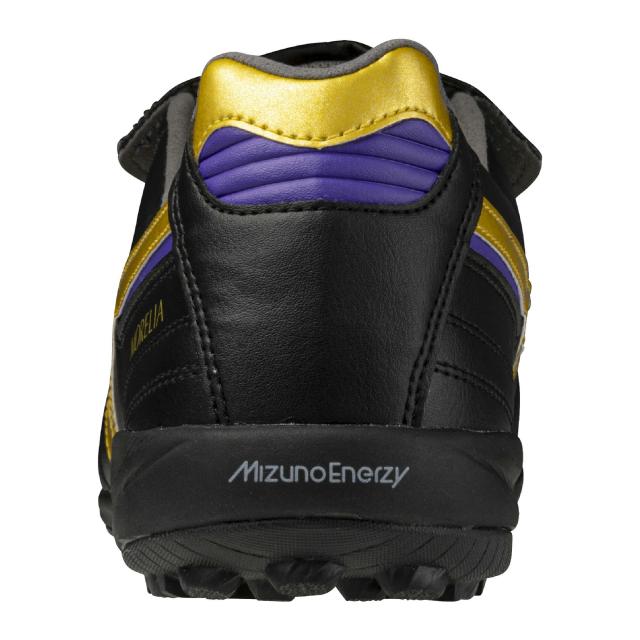 MIZUNO ミズノ モレリア サラ ELITE TF BANDIERA PACK 人工皮革＋天然皮革 サッカートレーニングシューズ ブラック×ゴールド Q1GB255006 2E相当 高反発インソール q1gb255006_4