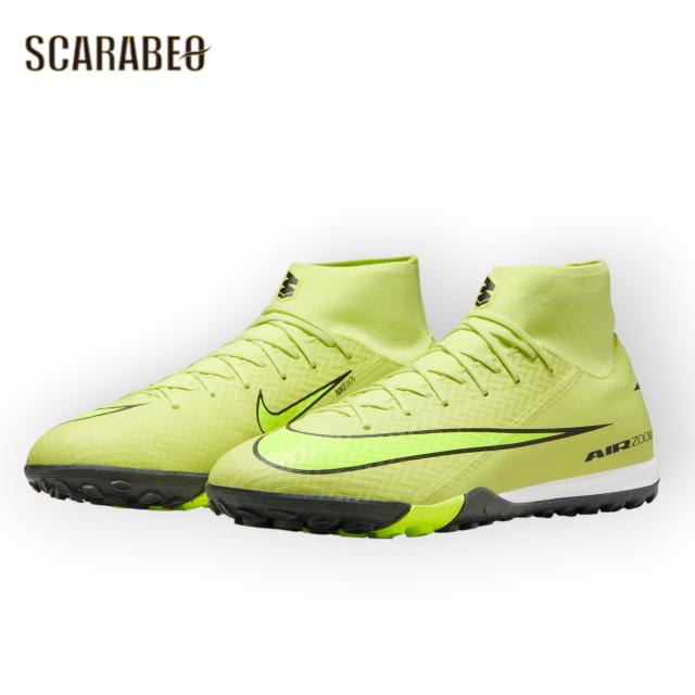 ナイキ NIKE ズーム マーキュリアル スーパーフライ 10 アカデミー TF MAX VOLTAGE PACK サッカートレーニングシューズ ターフ 土グラウンド メンズ ジュニア 軽量 瞬発力 爆発的プレー fq8331-300