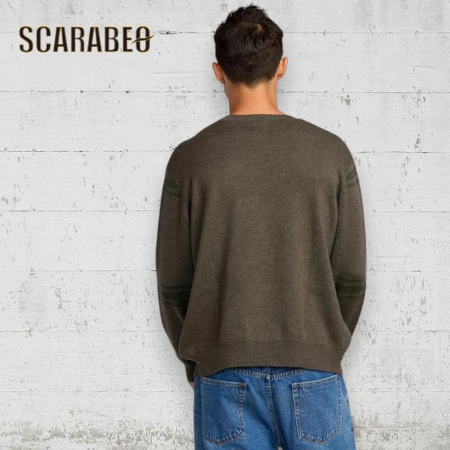 RVCA ルーカ セーター メンズ KSL CREW SWEATER BF042686 MSHR Kevin Spanky Long コラボ クルーネック ニット 2025年秋冬モデル bf042686_3