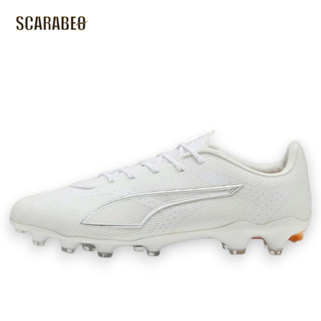 PUMA プーマ ウルトラ 6 プロ HG/AG サッカースパイク WHITE PACK ホワイト 土 人工芝 天然芝 対応 軽量 スピードモデル 108553-04_1