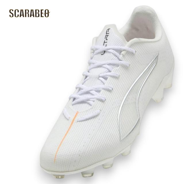 PUMA プーマ ウルトラ 6 プロ HG/AG サッカースパイク WHITE PACK ホワイト 土 人工芝 天然芝 対応 軽量 スピードモデル 108553-04_4