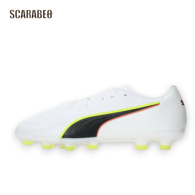 プーマ PUMA サッカースパイク キング 20 マッチ ワイド HG/AG UNLEASHED PACK 26SS 土 人工芝 天然芝 108467 01 108467-01