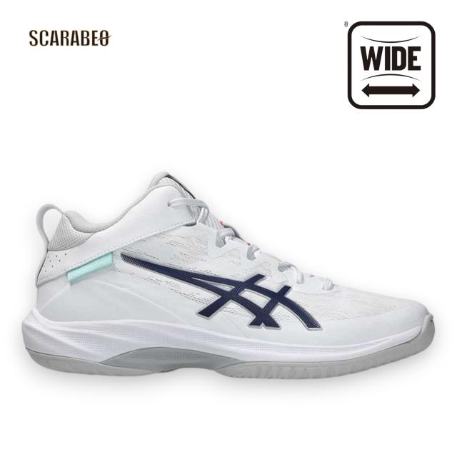 アシックス ASICS GELHOOP V17 EXTRA WIDE White/Blue Expanse 