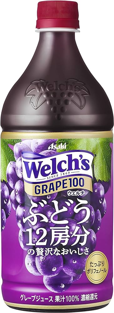 アサヒ飲料 ウェルチ グレープ100 【800g(ml)×24本(3ケース)】　｜　倉庫出荷 2964710105555-03_3