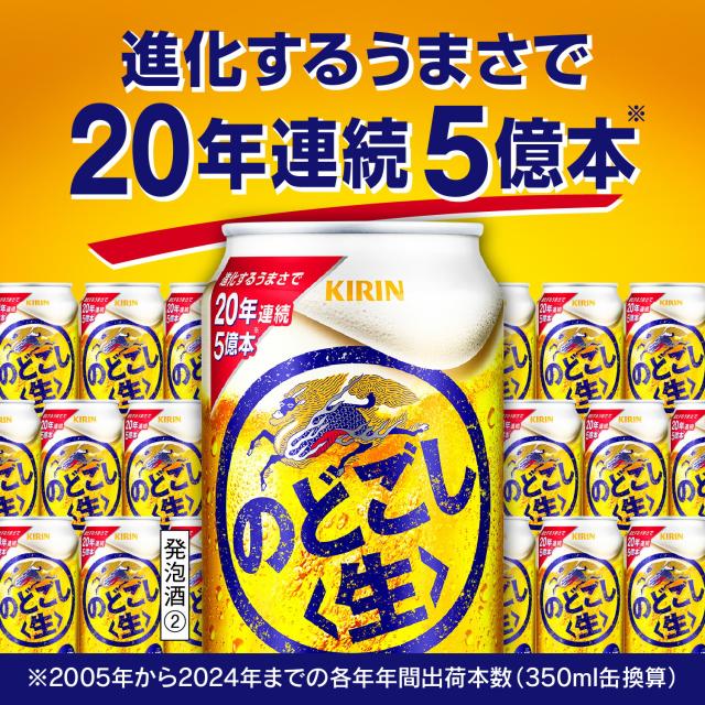 麒麟 のどごし 生 【250ml×96本(4入れもの)】 ｜ バス発着場さし出し 2922119910385-04