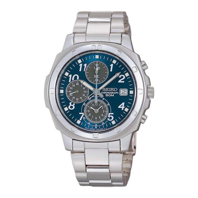 （正規逆輸入品）セイコー SEIKO 腕時計 海外モデル SND193P1(SND193P) SZER026 メンズ 海外セイコー クオーツ ステンレスバンド 多針アナログ メーカー保証3年