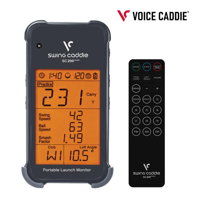 ボイスキャディ スイングキャディ SC200+ ゴルフ 弾道測定器 ローンチモニター Voice Caddie SWING CADDIE SC200プラス