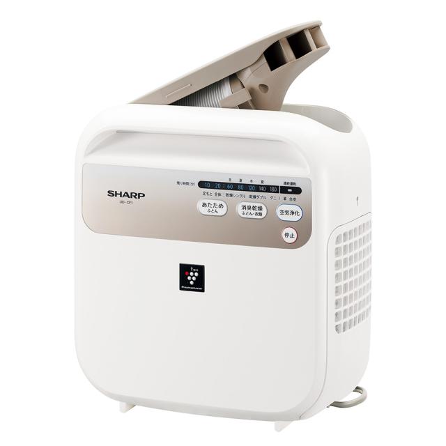 シャープ ふとん乾燥機 UD-CF1-W ホワイト プラズマクラスター7000 