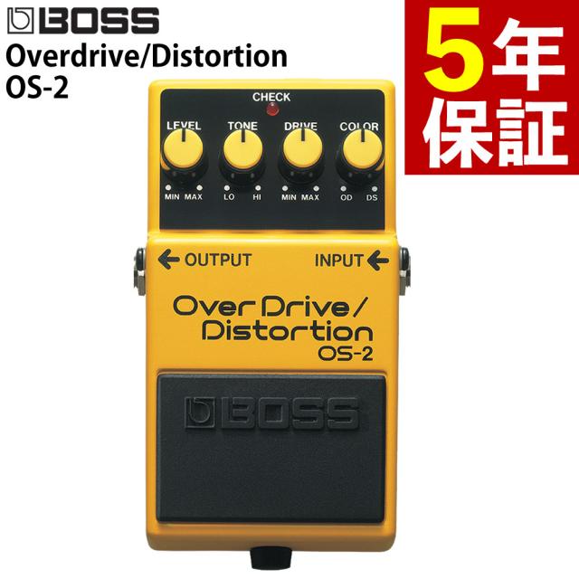 BOSS エフェクター OverDrive/Distortion OS-2 PSA-100S2 VOX VGS-30付 ギター用 3点セット