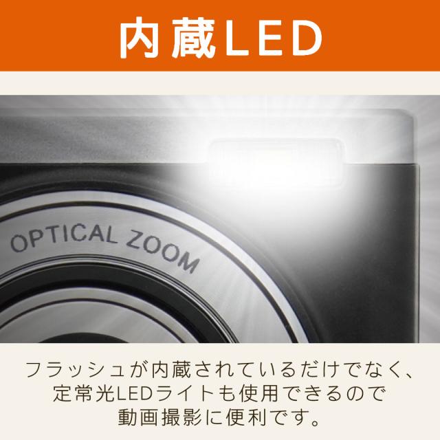 ケンコー デジタルカメラ KC-ZM08 ブラック コンパクトデジタルカメラ_5