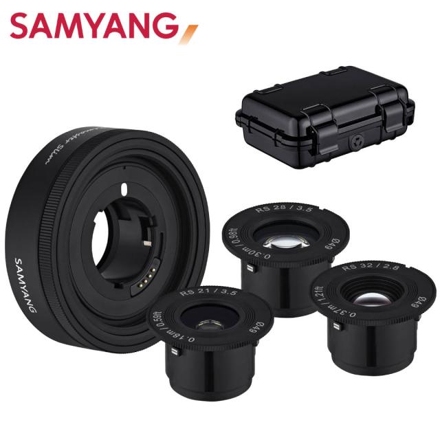 サムヤン SAMYANG 単焦点レンズ Remaster Slim 3 lens set 21mm F3.5 / 28mm F3.5 / 32mm F2.8 / ソニーEマウント用