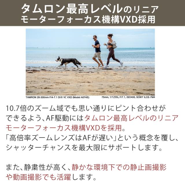 タムロン 28-300mm F4-7.1 Di III VC VXD ソニーE用 A074S （レビューでプレゼント）_6