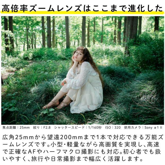 タムロン 25-200mm F/2.8-5.6 Di III VXD G2 ソニーEマウント用 A075S_1