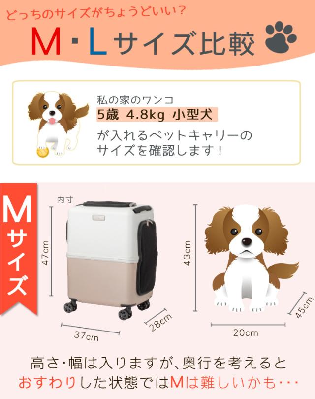 PETiCO ペチコ ペットキャリー Lサイズ  3001-L  耐重量18kg （レビュー特典あり）_3