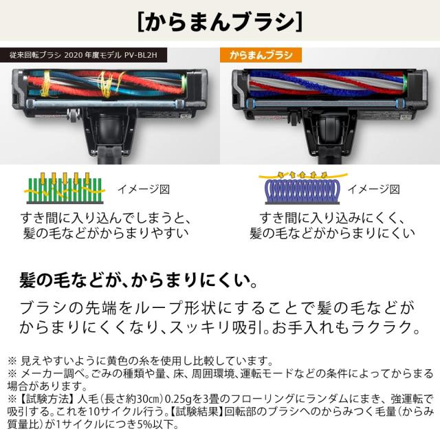 日立 掃除機 紙パック式 かるパックスティック スティッククリーナー コードレス ベージュ 日本製 PKV-BK3P（ラッピング不可）_6