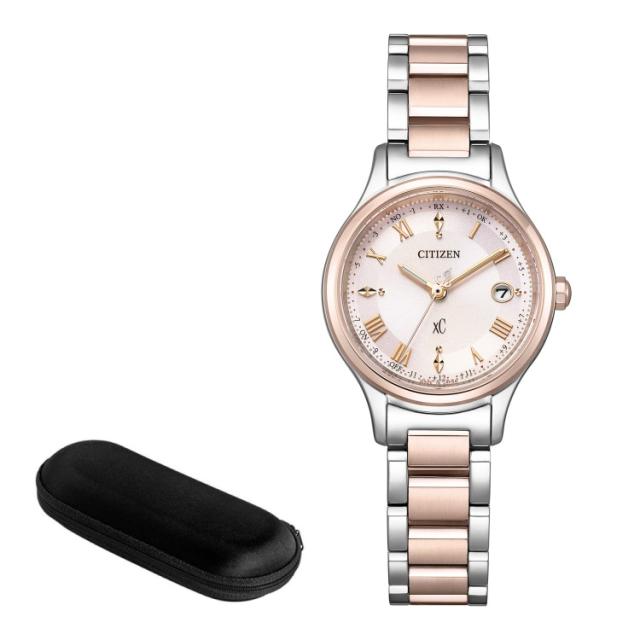 （時計ケース付）シチズン CITIZEN 腕時計 ES9496-64W クロスシー xC レディース hikari collection ソーラー電波 チタン（国内正規品）