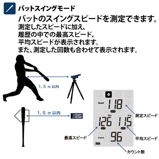 SSK マルチスピードテスター4 MST400 ゴルフボールセット 野球 ゴルフ 球速 スイング 速度測定 練習用品 エスエスケイ_10