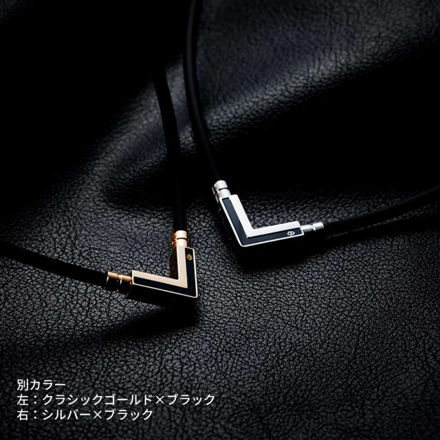 コラントッテ TAO ネックレス α VEGA NEXT マットブラック タオル付き Colantotte 磁気ネックレス_9