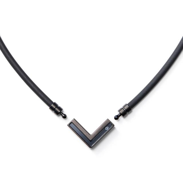 コラントッテ TAO ネックレス α VEGA NEXT マットブラック タオル付き Colantotte 磁気ネックレス_5