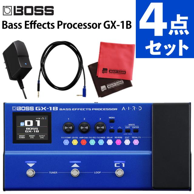BOSS GX-1B マルチエフェクター PSA-100S2 VOX VGS-30 クロス2枚付 4点セット（ラッピング不可）