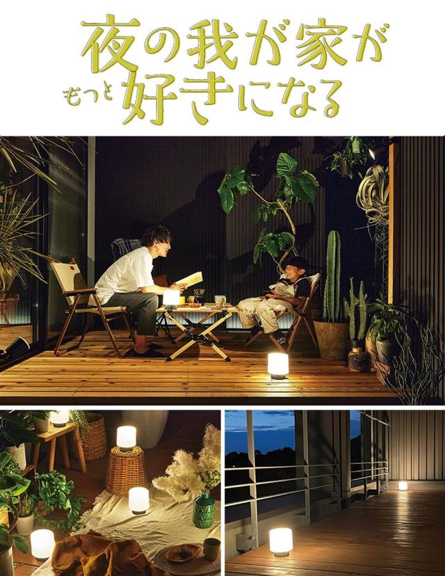 タカショー LGL-LH06P ブラック ひかりノベーション 語らいのひかり 基本セット 2本 ＋ライト１本＋雨よけケース セット（ラッピング不可）_13