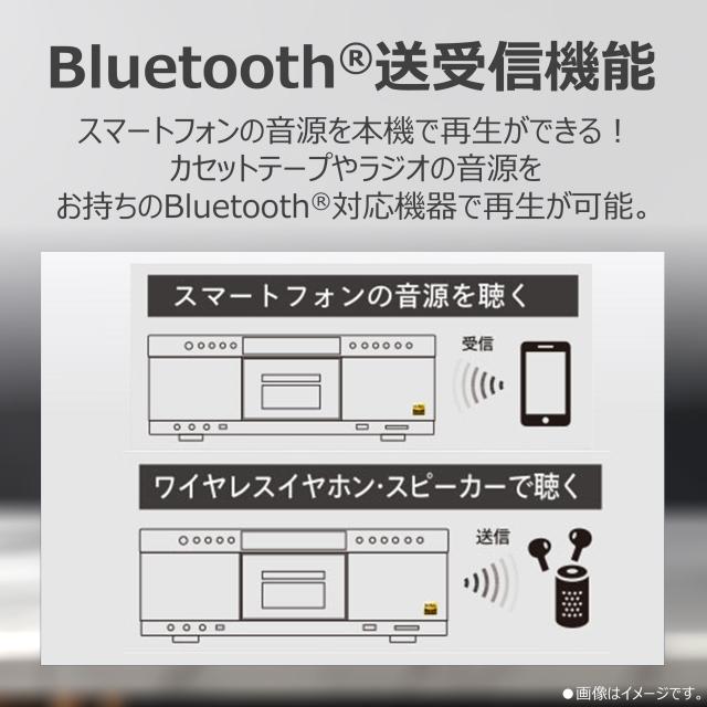 東芝 CDラジカセ ハイレゾ相応う SD/USB/CD 吹き込み 高声遣い AX-KCR90 磁気テープ&amp;差し交わす付 3点仕かける（ラッピング不可）