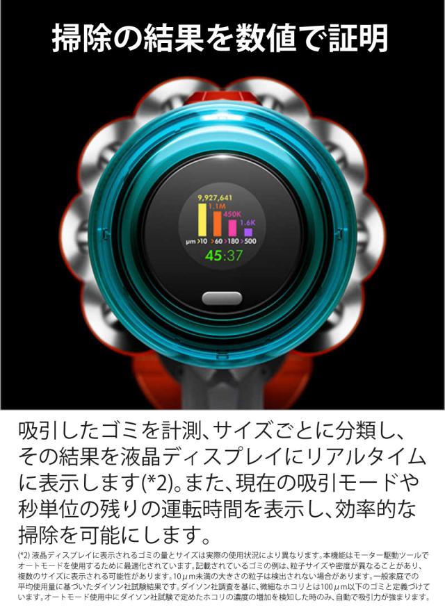 （メーカー正規品）ダイソン スティッククリーナー SV46 FF V12 Detect Slim Fluffy  スタンド DCS-M10N-BK 付セット_12